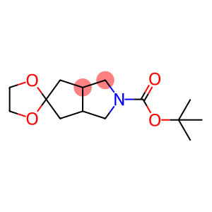 SPIRO[CYCLOPENTA[C]PYRROLE-5(1H),2-[1,3]DIOXOLANE]-2(3H)-CARBOXYLIC ACID, TETRAHYDRO-, 1,1-DIMETHYLETHYL ESTER