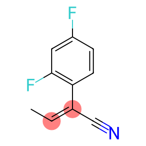 (2E)-2-(2,4-二氟苯基)丁-2-烯腈