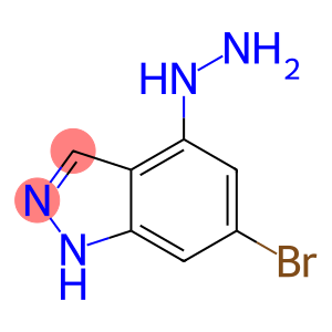 1H-Indazole, 6-bromo-4-hydrazinyl-