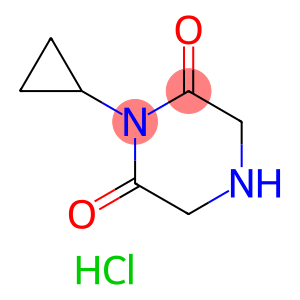1-环丙基哌嗪-2,6-二酮盐酸