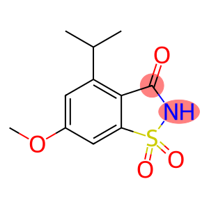 4-Isopropyl-6-Methoxysaccharin(WXC05341)