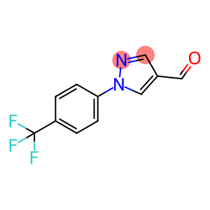 1-[4-(Trifluoromethyl)phenyl]pyrazole-4-carbaldehyde