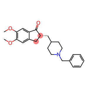 1H-Inden-1-one, 2,3-dihydro-5,6-dimethoxy-2-[[1-(phenylmethyl)-4-piperidinyl]methyl]-, (2R)-