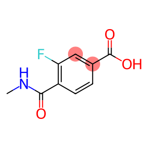 3-fluoro-4-(methylcarbamoyl)benzoic acid