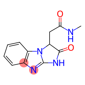 1H-Imidazo[1,2-a]benzimidazole-3-acetamide, 2,3-dihydro-N-methyl-2-oxo-