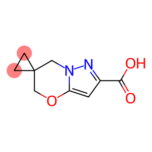 spiro[cyclopropane-1,6-pyrazolo[5,1-b][1,3]oxazine]-2-carboxylic acid