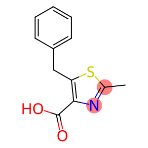 4-Thiazolecarboxylic acid, 2-methyl-5-(phenylmethyl)-