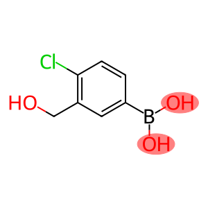4-氯-3-(羟甲基)苯基硼酸