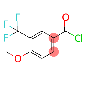 4-甲氧基-3-甲基-5-(三氟甲基)苯甲酰氯