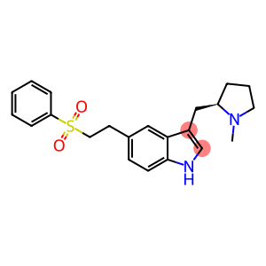3-[[(R)-1-Methyl-2-pyrrolidinyl]methyl]-5-[2-(phenylsulfonyl)ethyl]indolemonohydrobromide