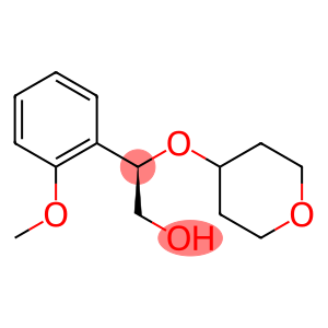 Benzeneethanol, 2-methoxy-β-[(tetrahydro-2H-pyran-4-yl)oxy]-, (βR)-