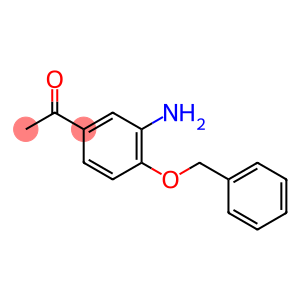 1-(3-amino-4-phenylmethoxyphenyl)ethanone