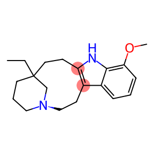 (-)-7-Ethyl-1,4,5,6,7,8,9,10-octahydro-11-methoxy-2H-3,7-methanoazacycloundecino[5,4-b]indole