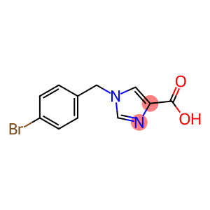 1-[(4-bromophenyl)methyl]-1H-imidazole-4-carboxylic acid