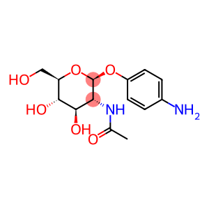 P-AMINOPHENYL-2-ACETAMIDO-2-DEOXY-B-D-GL UCOPYRANOS