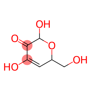 2H-Pyran-3(6H)-one, 2,4-dihydroxy-6-(hydroxymethyl)- (9CI)