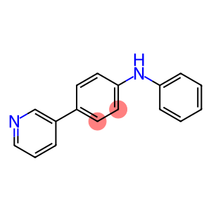 Benzenamine, N-phenyl-4-(3-pyridinyl)-