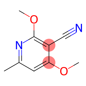 3-Pyridinecarbonitrile, 2,4-dimethoxy-6-methyl-
