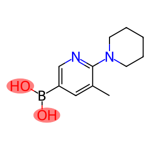 Boronic acid, B-[5-methyl-6-(1-piperidinyl)-3-pyridinyl]-