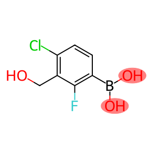 (4-氯-2-氟-3-(羟甲基)苯基)硼酸