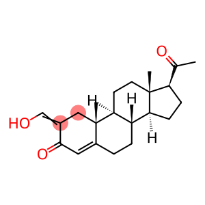 Pregn-4-ene-3,20-dione, 2-(hydroxymethylene)-