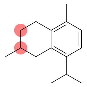 Naphthalene, 1,2,3,4-tetrahydro-2,5-dimethyl-8-(1-methylethyl)-