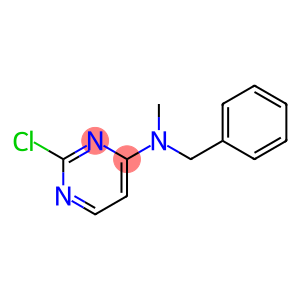 4-Pyrimidinamine, 2-chloro-N-methyl-N-(phenylmethyl)-