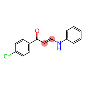 (2E)-1-(4-chlorophenyl)-3-(phenylamino)prop-2-en-1-one