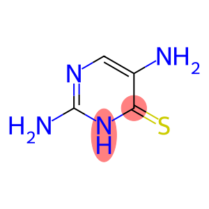 4(3H)-Pyrimidinethione, 2,5-diamino-