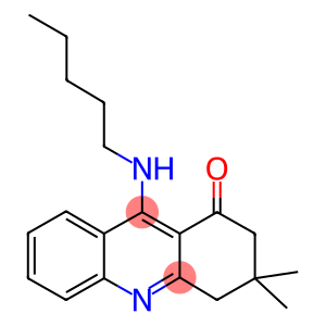 3,3-dimethyl-9-(pentylamino)-3,4-dihydro-1(2H)-acridinone