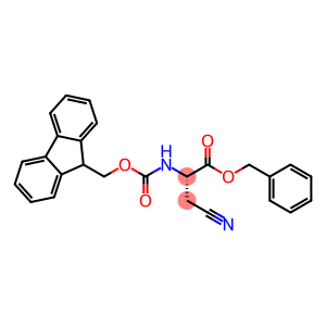 Benzyl (s)-2-fmoc-amino-3-cyanopropanoate