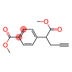4-(Methoxycarbonyl)-alpha-propargylphenyl-acetic acid methyl ester