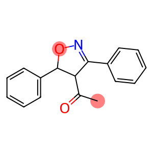 1-(4,5-Dihydro-3,5-diphenylisoxazol-4-yl)ethanone