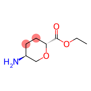 trans-5-Amino-tetrahydro-pyran-2-carboxylic acid ethyl ester