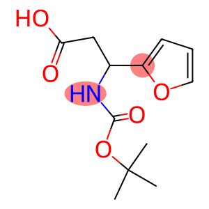 3-(furan-2-yl)-3-[(2-methylpropan-2-yl)oxycarbonylamino]propanoic acid