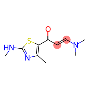 (2E)-3-(Dimethylamino)-1-[4-methyl-2-(methylamino)-5-thiazolyl]-2-propen-1-one