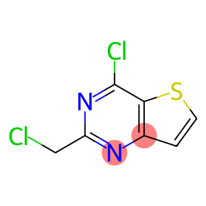4-chloro-2-(chloromethyl)thieno[2,3-e]pyrimidine