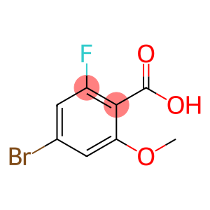 Benzoic acid, 4-bromo-2-fluoro-6-methoxy-