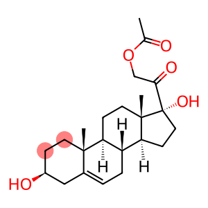 3β,17α,21-trihydroxypregn-5-en-20-one 21-acetate