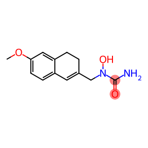 Urea, N-[(3,4-dihydro-6-methoxy-2-naphthalenyl)methyl]-N-hydroxy-