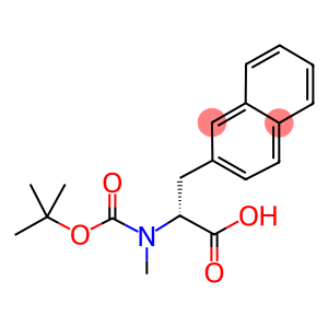 (R)-2-((tert-butoxycarbonyl)(methyl)amino)-3-(naphthalen-2-yl)propanoic acid