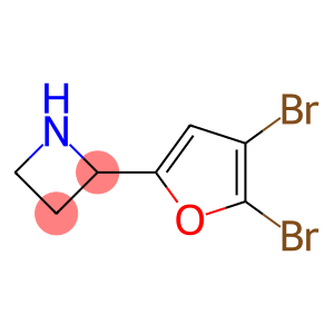 Azetidine, 2-(4,5-dibromo-2-furanyl)-