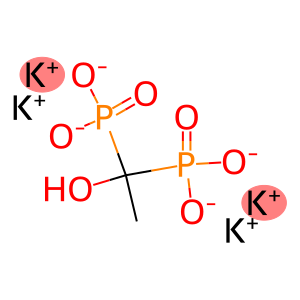 Tetrapotassium (1-hydroxyethane-1,1-diyl)bis(phosphonate)