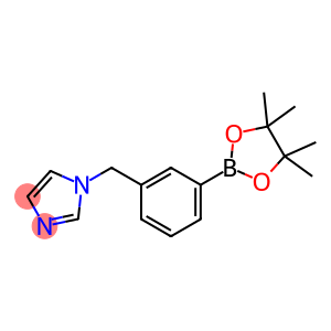 1-[3-(4.4.5.5-Tetramethyl-[1.3.2]-dioxaborolan-2-yl-benzyl]-1H-imidazole