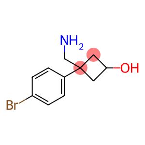 3-(氨基甲基)-3-(4-溴苯基)环丁醇-1-醇
