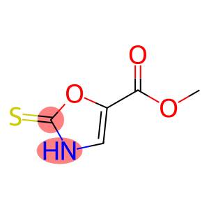 5-Oxazolecarboxylic acid, 2,3-dihydro-2-thioxo-, methyl ester