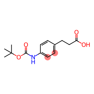 3-(4-叔丁氧基羰基氨基-苯基)丙酸