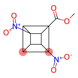 Pentacyclo[4.2.0.02,5.03,8.04,7]octane-1-carboxylic acid, 2,7-dinitro-, methyl ester