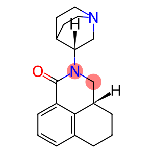 1H-Benz[de]isoquinolin-1-one, 2-(3R)-1-azabicyclo[2.2.2]oct-3-yl-2,3,3a,4,5,6-hexahydro-, (3aR)-