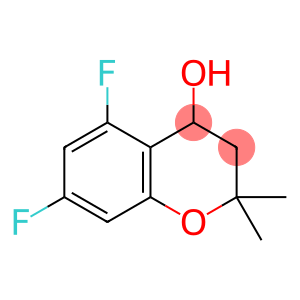 5,7-difluoro-2,2-dimethyl-3,4-dihydro-2H-1-benzopyran-4-ol